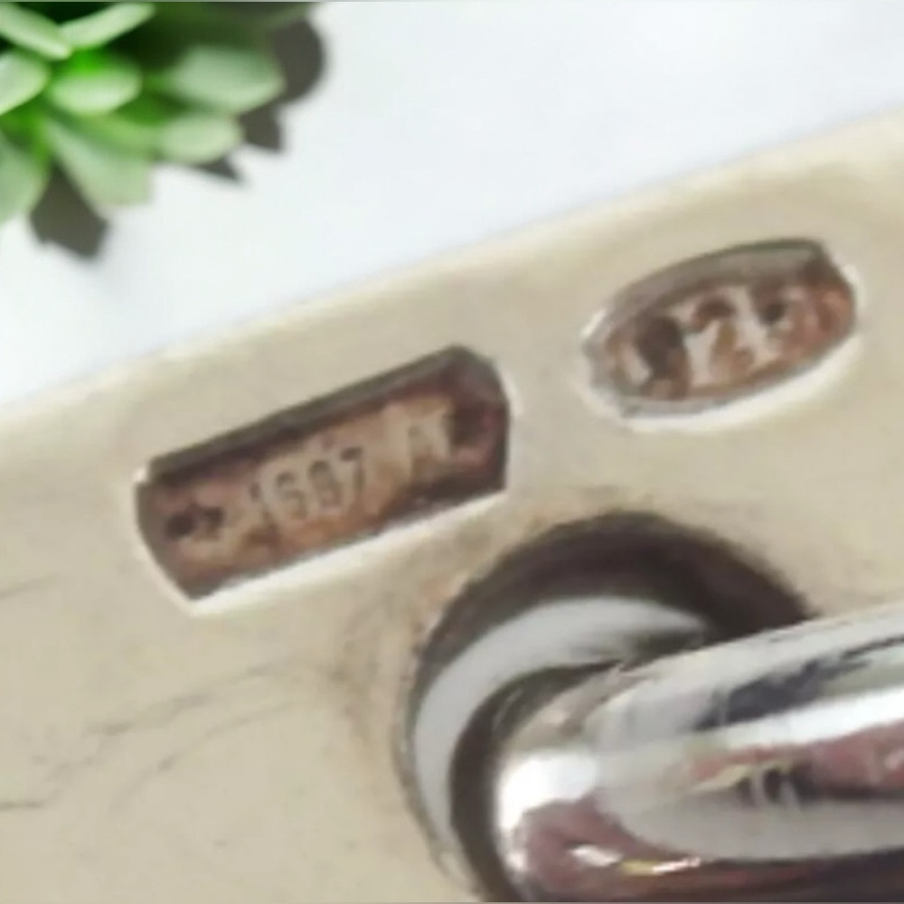 GUCCI Silver Ag925 Logo Plate Charm 😍❤️ - Picture 14 of 17